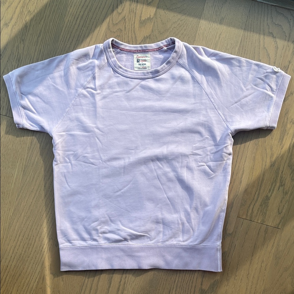 Todd Snyder Kids Lavender Short Sleeve Tee